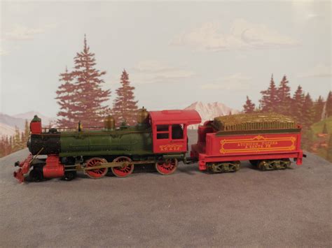 Ho 187 Old Vintage Tyco Mantua Old Time 4 6 0 Steam Loco And Tender At