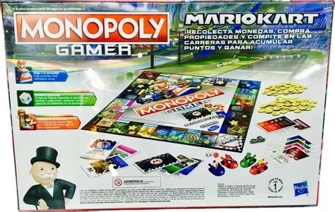 Monopoly Mario Kart Juego De Mesa Clasico Hasbro En Mercado