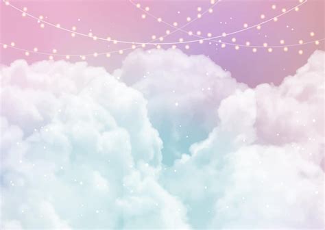 Cotton Candy Colored Background