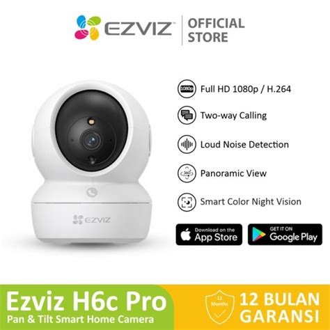 Ezviz H C Pro Mp Smart Wifi Pan Tilt Ip Camera Cctv Indoor P