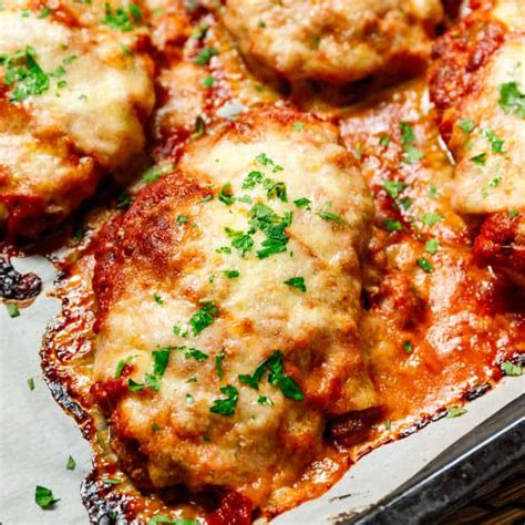 The Best Keto Chicken Parmesan (Restaurant style!) - The Big Man's World