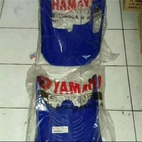 Dek Bawah Kolong Dan Paru Lumpur Mio Smile Mio Sporty Biru Original Ygp