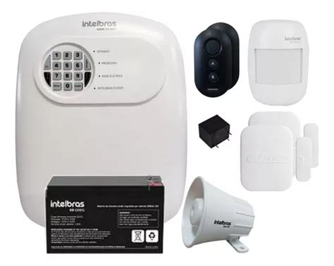 Alarme Residencial Intelbras Kit Net Sensor De Presen A