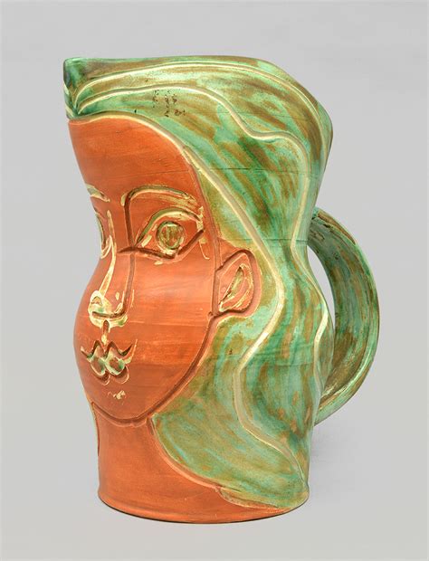 Pablo Picasso Visage De Femme Woman S Face 1953 Ceramic S I