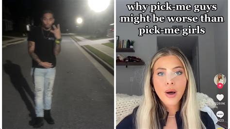 HOT BLONDE EXPLAINS WHY PICK ME GUYS ARE WORSE THAN PICK ME GIRLS Youtube Viral Dating