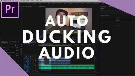 Auto Ducking Audio In Premiere Pro Youtube