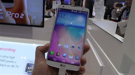 MWC 2014 Hands On Video Mit Dem LG G Pro 2