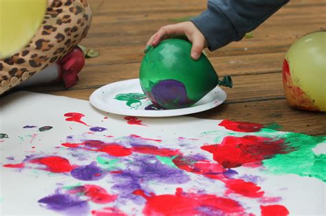Green Owl Art Balloon Painting