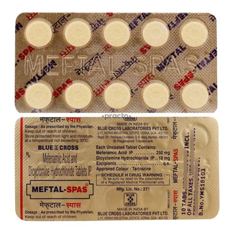 Meftal Spas Tablet Buy Online Use Buy Online Medscare