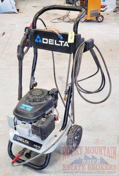 Delta 2200 Psi Gas Powered Pressure Washer W Honda 45 Engine And Hose