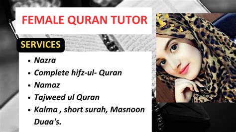 Be Your Quran Teacher Quran With Tajweed Namaz And Kalma By Laiba