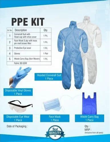 Disposable Safety Ppe Kit At Rs 350 In New Delhi Id 22372308230