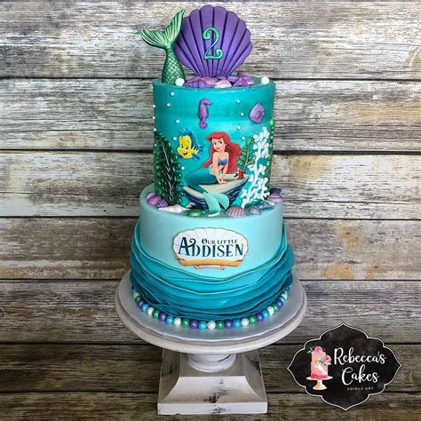 Ariel Mermaid Birthday Cake Ideas : 370 Birthday Cake Ideas In 2021 Cake Kids Cake Cupcake Cakes ...