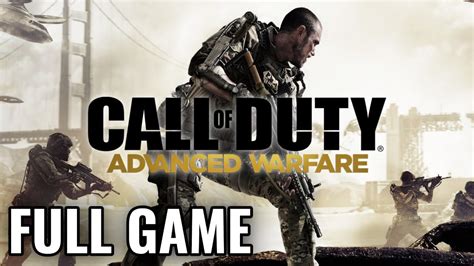 Call Of Duty Advanced Warfare Full Game Walkthrough No Commentary