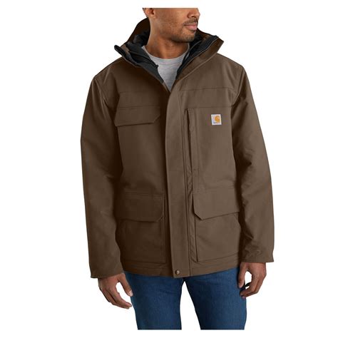 Carhartt Super Dux Bonded Chora Coat Brown Bricoinn