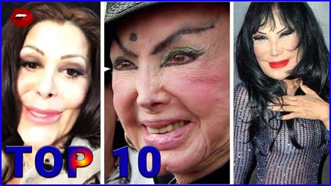 Top 10 Las Peores Cirugías De Famosos Mexicanos Youtube