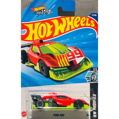 風火輪 Hot Wheels H J NETFLIX 原創跑車 軌道車 PUNK ROD 賽車 跑車 蝦皮購物