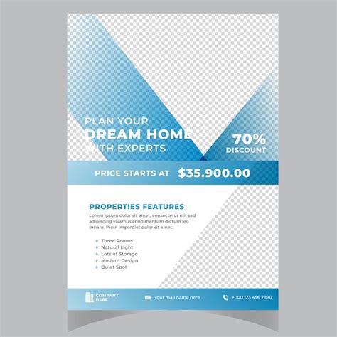 Premium Vector Flyer Design Template Real Estate Flyer Design Bundle