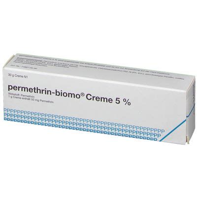 Permethrin Biomo Creme 5 30 G Mit Dem E Rezept Kaufen Shop Apotheke