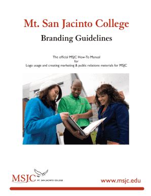 Fillable Online Msjc Branding Guidelines Msjc Fax Email Print PdfFiller