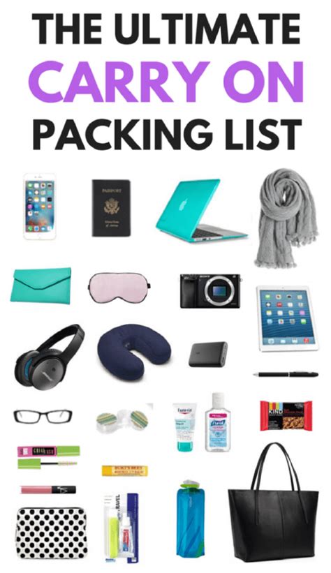 What To Pack In A Carry On Bag The Ultimate Carry On Bag Essentials List