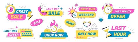 time label vectors illustrations    freepik