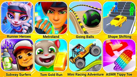 Runner Heroes Subway Surfers Going Balls Metroland Runner Coaster