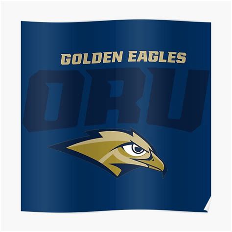 "Oral Roberts Golden Eagles" Poster for Sale by Youssef-shop | Redbubble