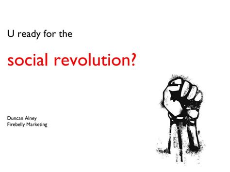 Social Revolution: are you ready? | PPT