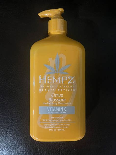 Hempz Citrus Blossom Herbal Body Moisturizer 17 Oz Ebay