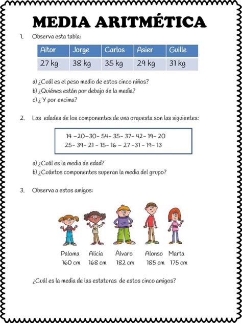 Fichas Para Imprimir Para Secundaria Fichas De Aritmetica Para Quinto 322 Images