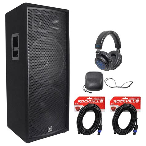 Jbl Jrx Dual Watt Passive Ohm Dj Pa Speaker Headphones