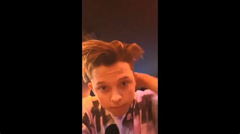 20191226 Jacob Sartorius Instagram Live Youtube