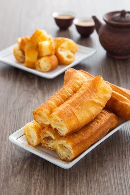 Premium Photo Youtiao Chinese Fried Breadstick Long Golden Brown Deep