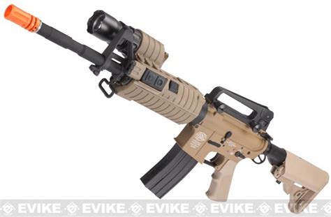 Evike Custom Class I G P M Airsoft Aeg Rifle Swat Carbine Tan