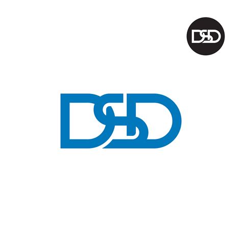 Letter Dsd Monogram Logo Design 29295111 Vector Art At Vecteezy
