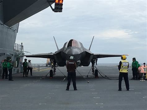 With historic first F-35B landings on HMS Queen Elizabeth, the UK is ...