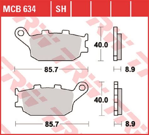 Trw Lucas Bremsbel Ge Mcb Honda Cb Cbr Cbf Gsf