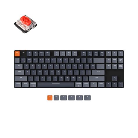Геймърска Механична клавиатура Keychron K1 SE TKL Hot Swappable Gateron