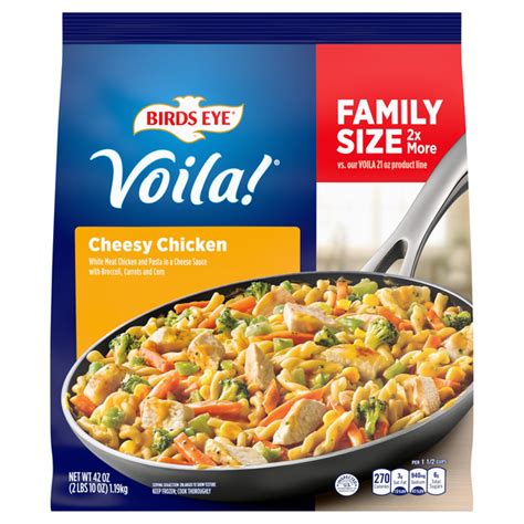 Save on Birds Eye Voila! Skillet Meal Cheesy Chicken Family Size Order ...