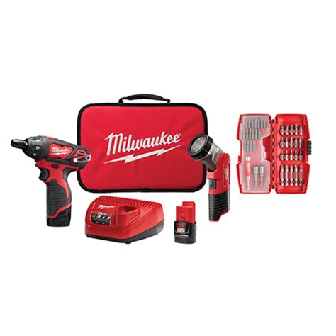 Milwaukee M12™ Screwdriver with LED Light and 40 Piece Bit Set | AIR MILES