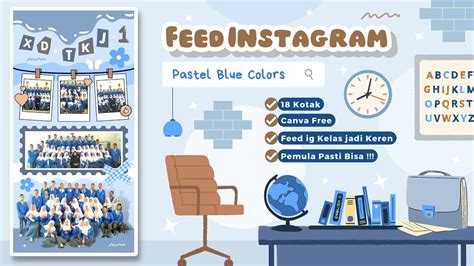 Cara Membuat Feed Ig Kelas Aesthetic Di Canva Feed Ig Aesthetic