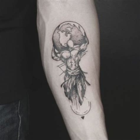 Greek Mythology Atlas Tattoos