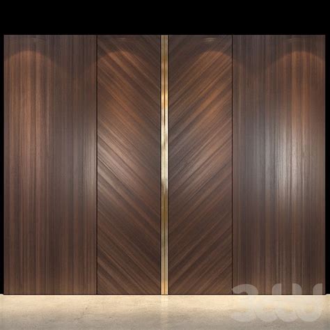 3d модели Другие предметы интерьера Wall Panel 40 Wooden wall