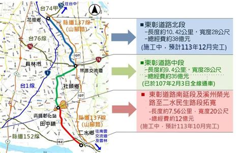 東彰道路全線快通了 南延段三大特色曝光 彰化縣 自由時報電子報