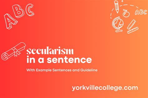 How To Use Secularism In A Sentence Easy Examples