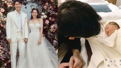 Foto Heboh Beredar Foto Bayi Son Ye Jin Dan Hyun Bin Di Internet Fans