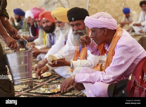 Hundreds Of Indian Sikh Pilgrims Arrived At The Wagah Railway Station