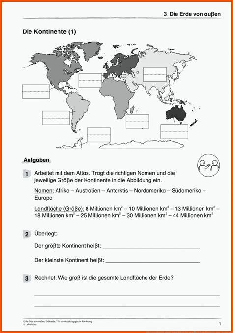 Erdkunde Arbeitsbl Tter Klasse Zum Ausdrucken Geographie Arbeitsbl Tter