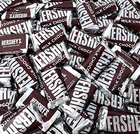 Crazyoutlet Hersheys Miniature Milk Chocolate Candy Bars Bulk Pack 2